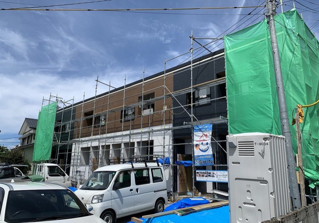 武部工事中外観1